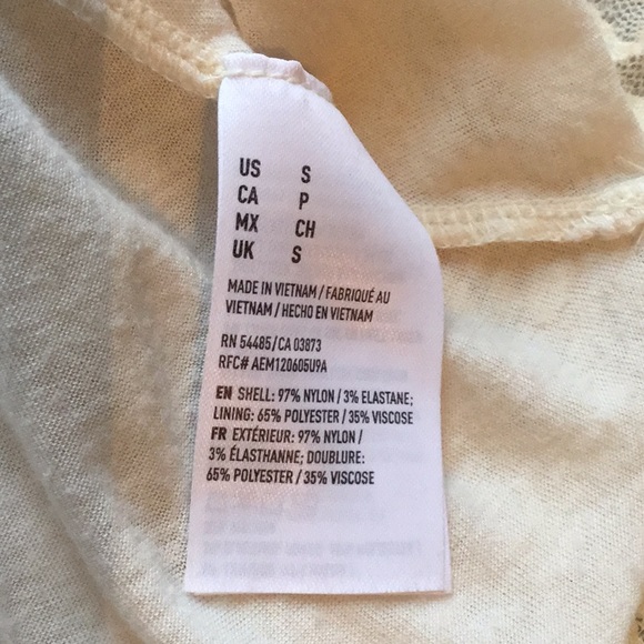 American Eagle outfitters Flowy lace top size S/P - Picture 7 of 8